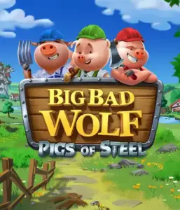 Embark on the action-packed twist of the Big Bad Wolf: Pigs of Steel slot by Quickspin, showcasing dynamic graphics with a sci-fi take on the beloved fairy tale. Experience the big bad wolf and the heroic pigs in a new light, equipped with neon lights, steel constructions, and futuristic gadgets. Perfect for players interested in sci-fi slots with engaging bonuses and the chance for big wins.