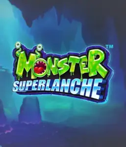 Enter the eerie depths with Monster Superlanche slot by Pragmatic Play, featuring a vivid and charming monster logo before a foggy cave background. This graphic captures the thrilling experience of a monster-themed game, perfect for players who love fantasy, delivering a unique adventure. 