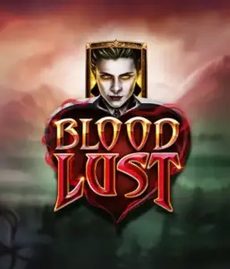 ELK Studios' Blood Lust slot displayed with its enigmatic vampire theme, including high-quality symbols of vampires and mystical elements. Highlighted in this image is the slot's enthralling atmosphere, enhanced by its distinctive features, appealing for those drawn to dark, supernatural themes.